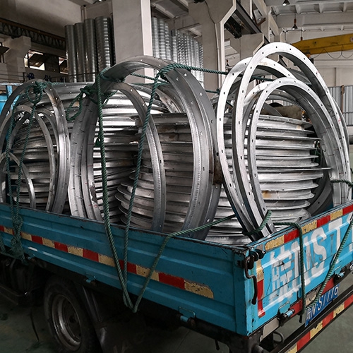 角（jiǎo）鋼圓法蘭加工